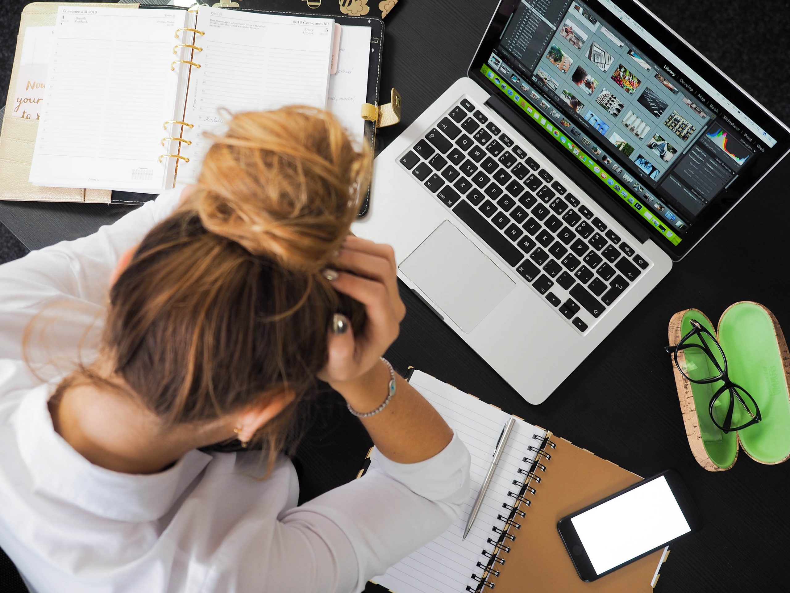 Distraught Client